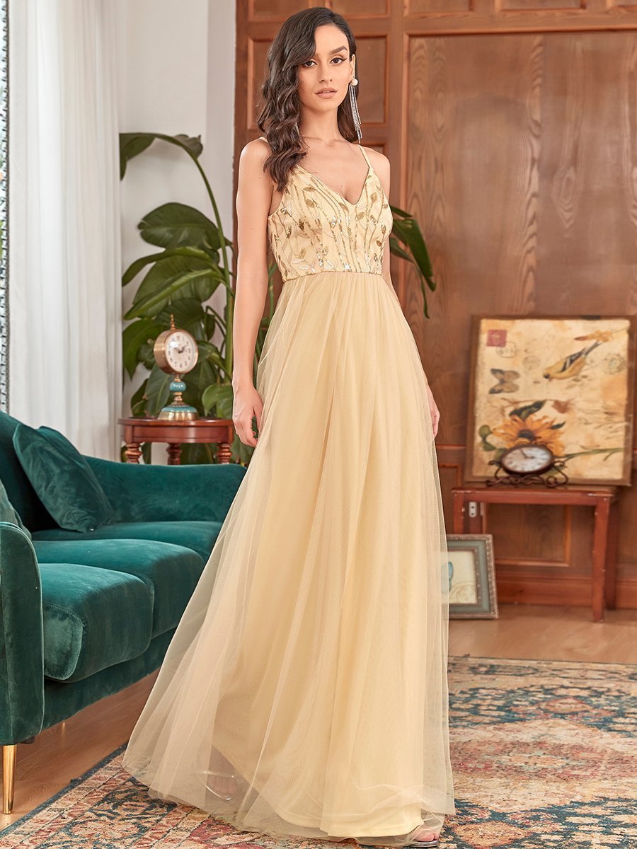 Charming Floor Length A-line Evening Gown